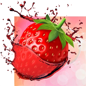 Juicy strawberry
